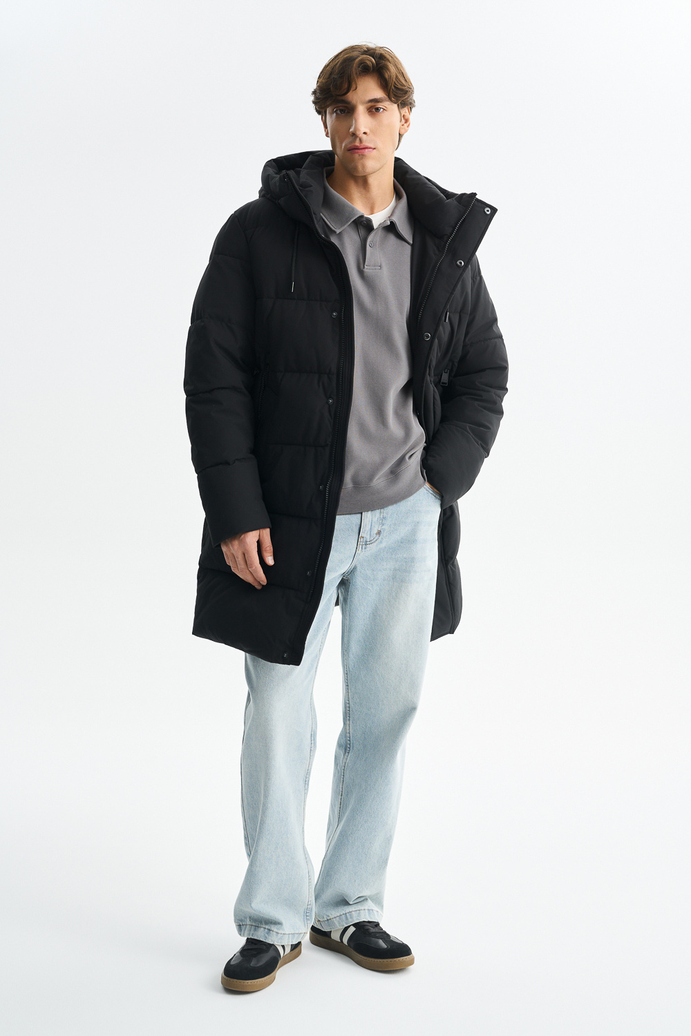 Зимняя куртка с капюшоном Urban Fashion For Men 797506003