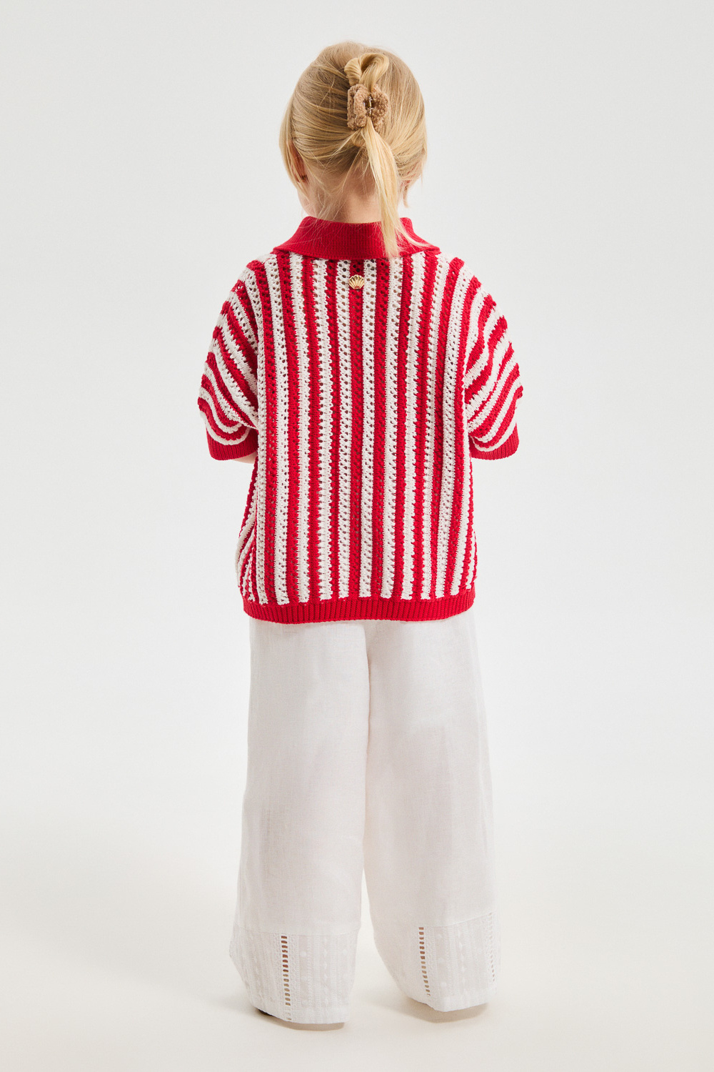 Детские брюки изо льна