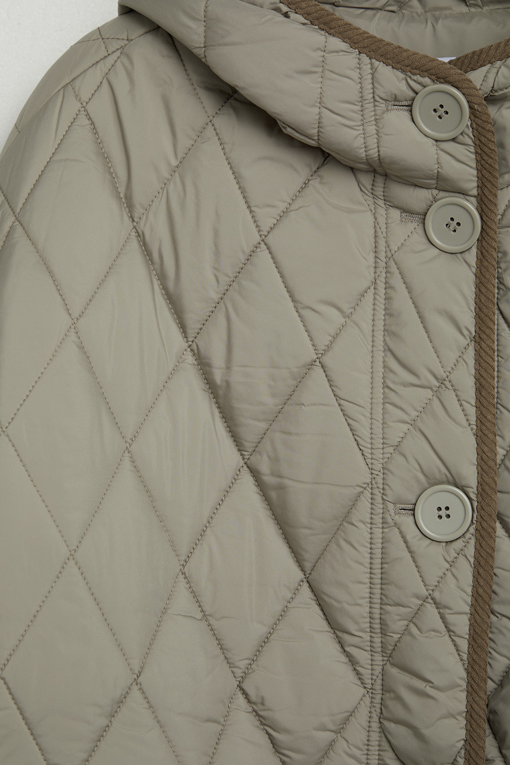 Стеганая куртка с капюшоном 834199003