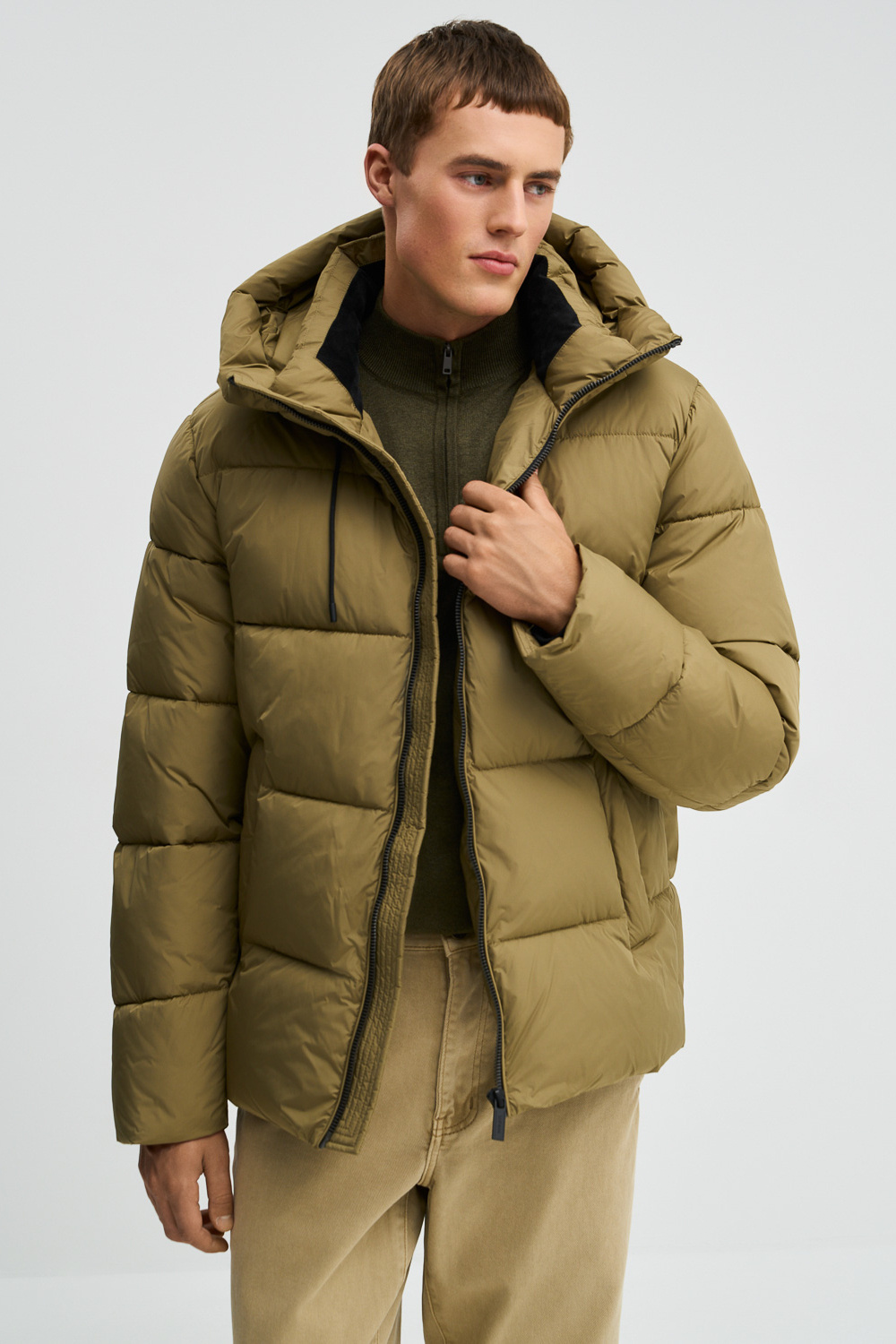 Зимняя куртка с капюшоном Urban Fashion For Men
