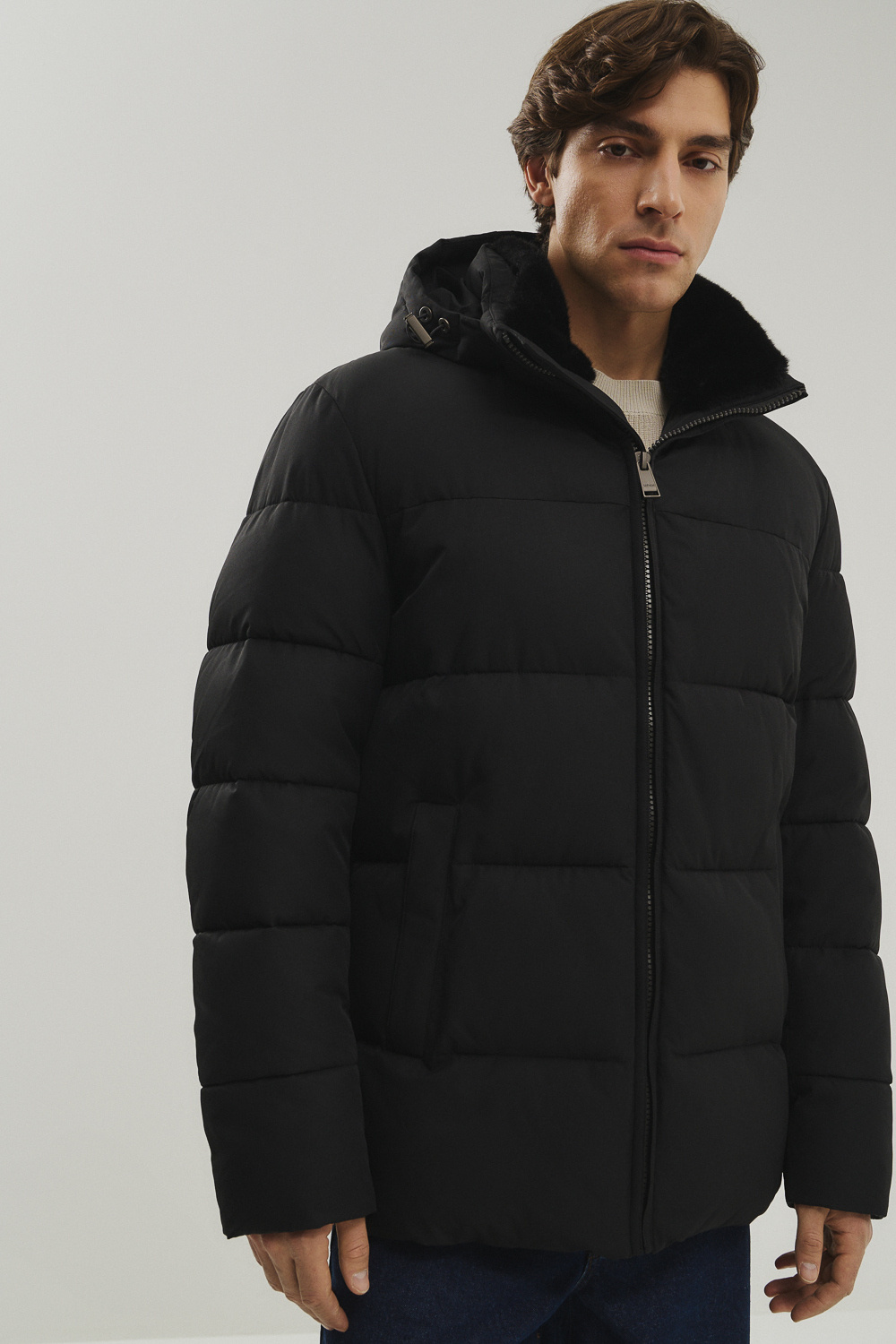 Зимняя куртка с капюшоном Urban Fashion For Men 777125003