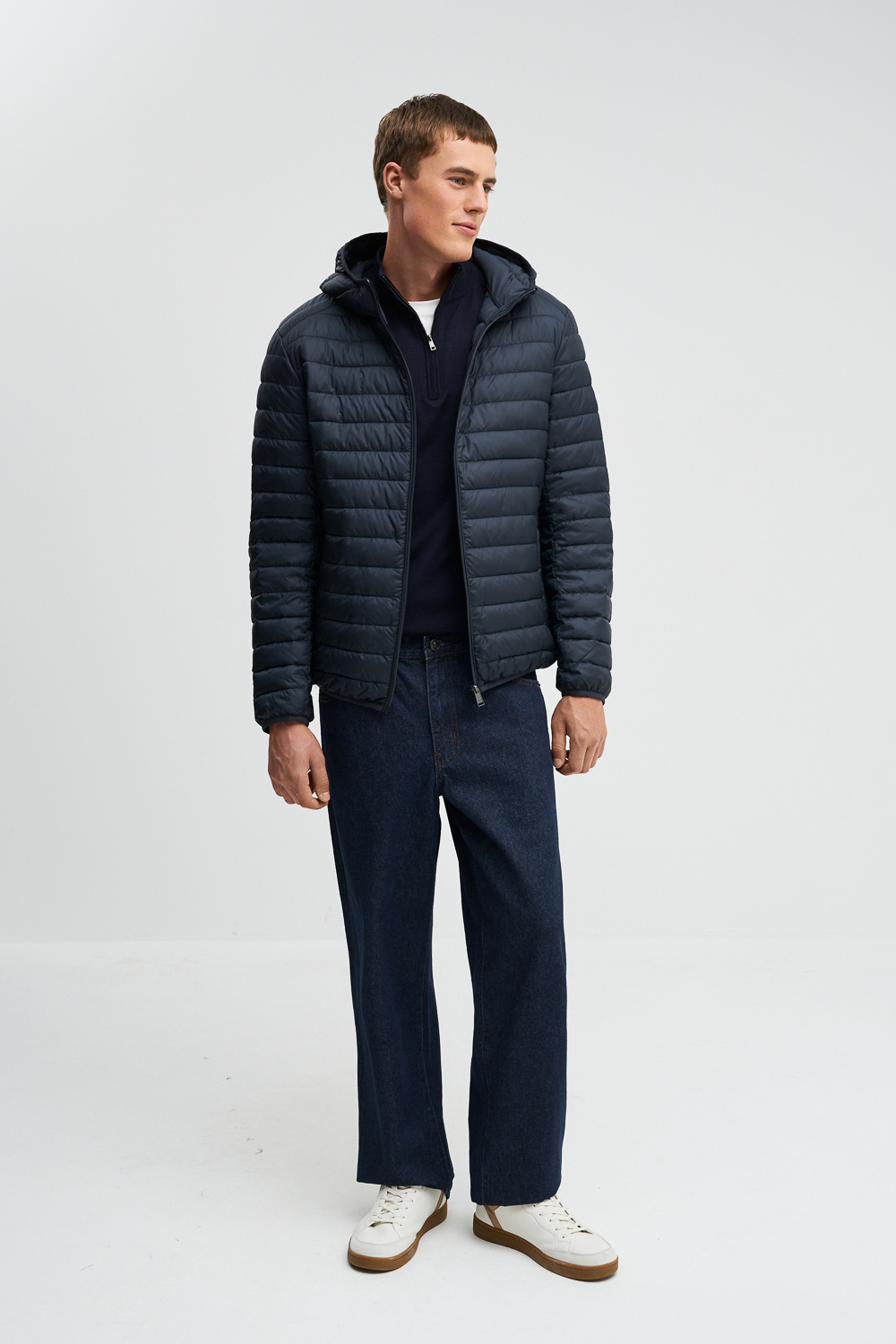 Стеганая куртка с капюшоном Urban Fashion For Men