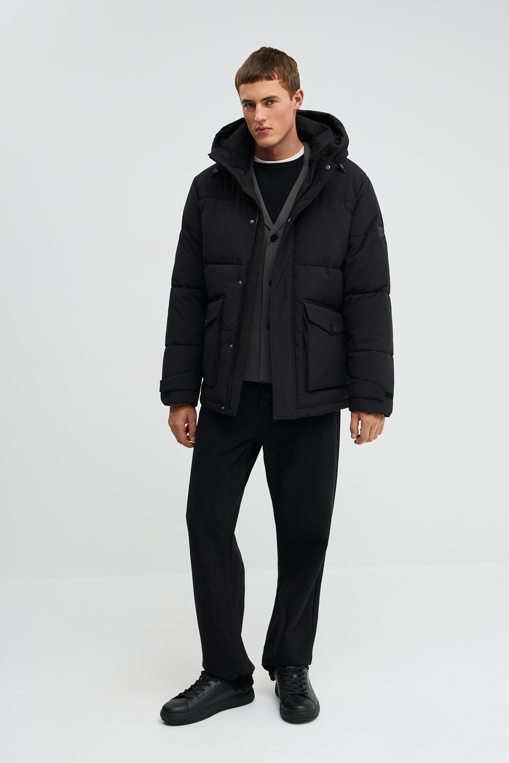 Зимняя куртка с капюшоном Urban Fashion For Men
