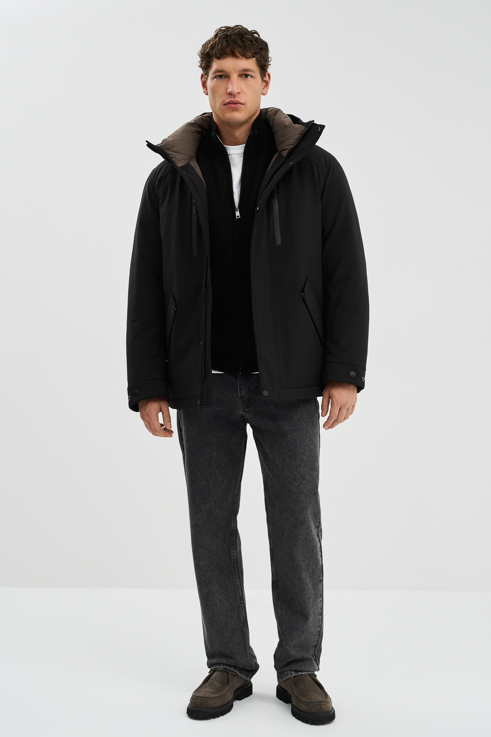 Зимняя куртка с капюшоном Urban Fashion For Men 780016003