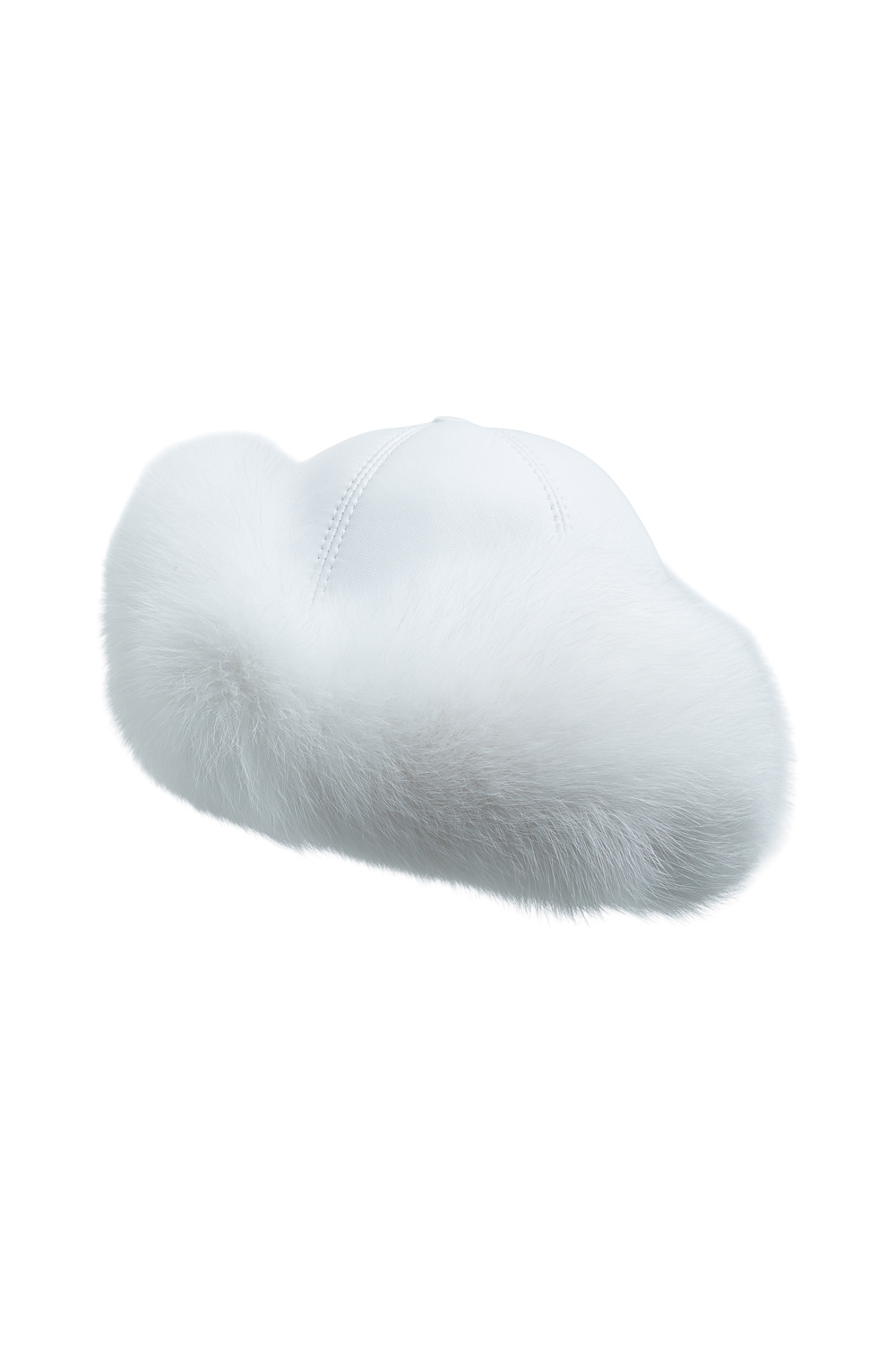 Шапка из меха песца POLINA FURS 785938003
