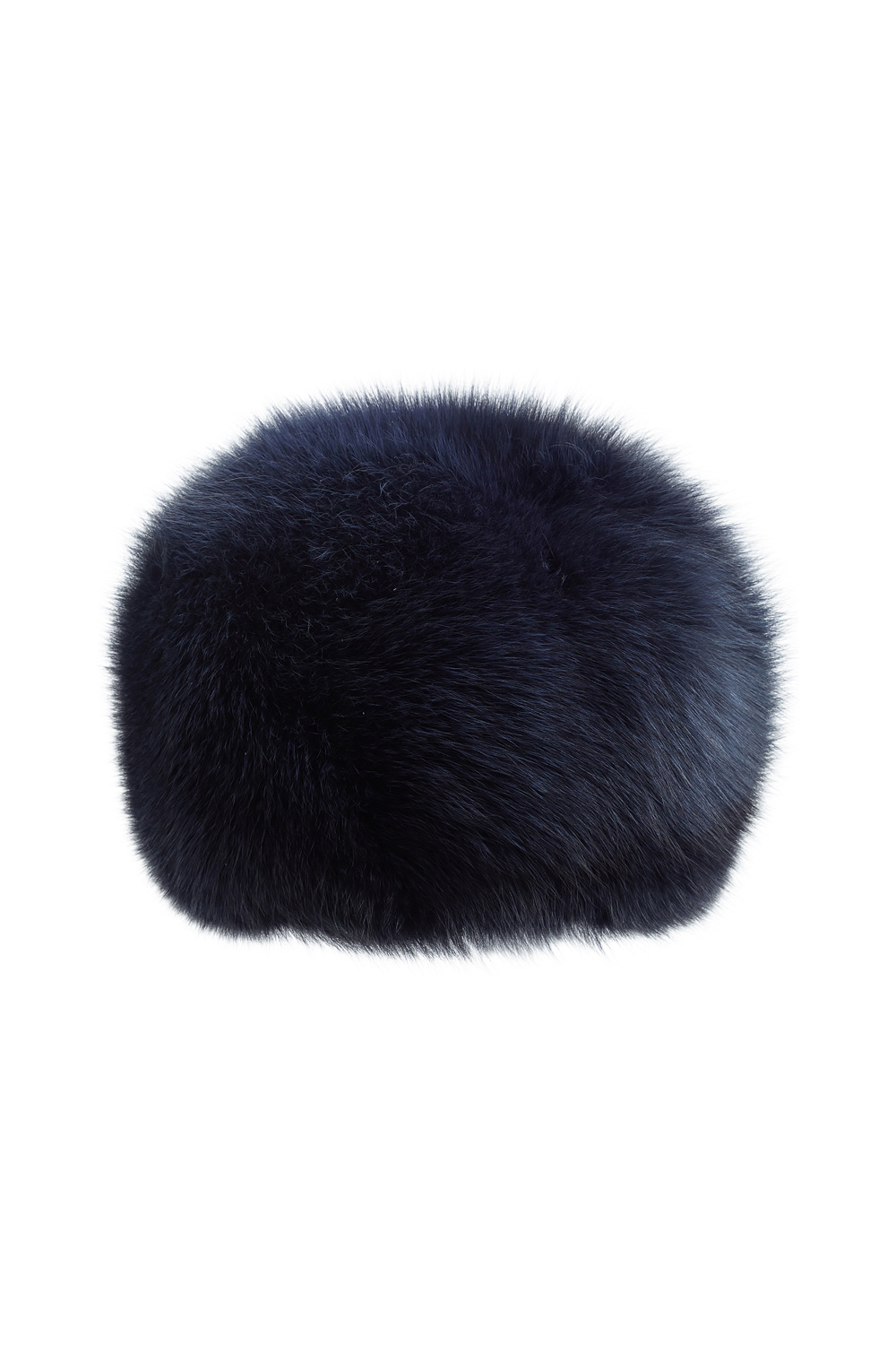 Шапка из меха песца POLINA FURS 785937003 Серый