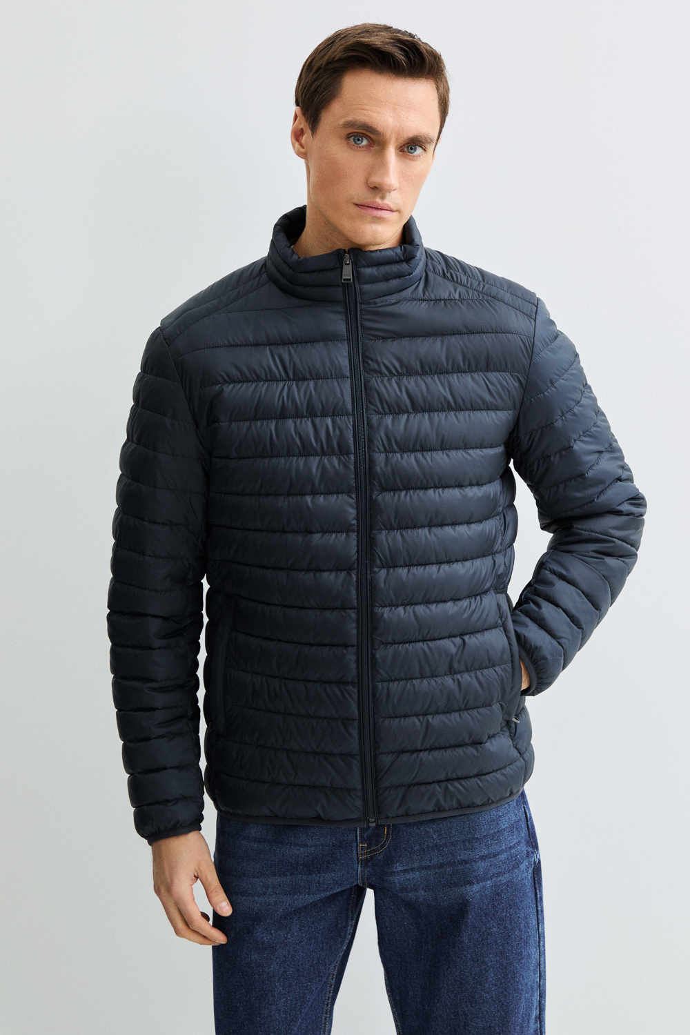 Стеганая куртка Urban Fashion For Men 809939003 Синий