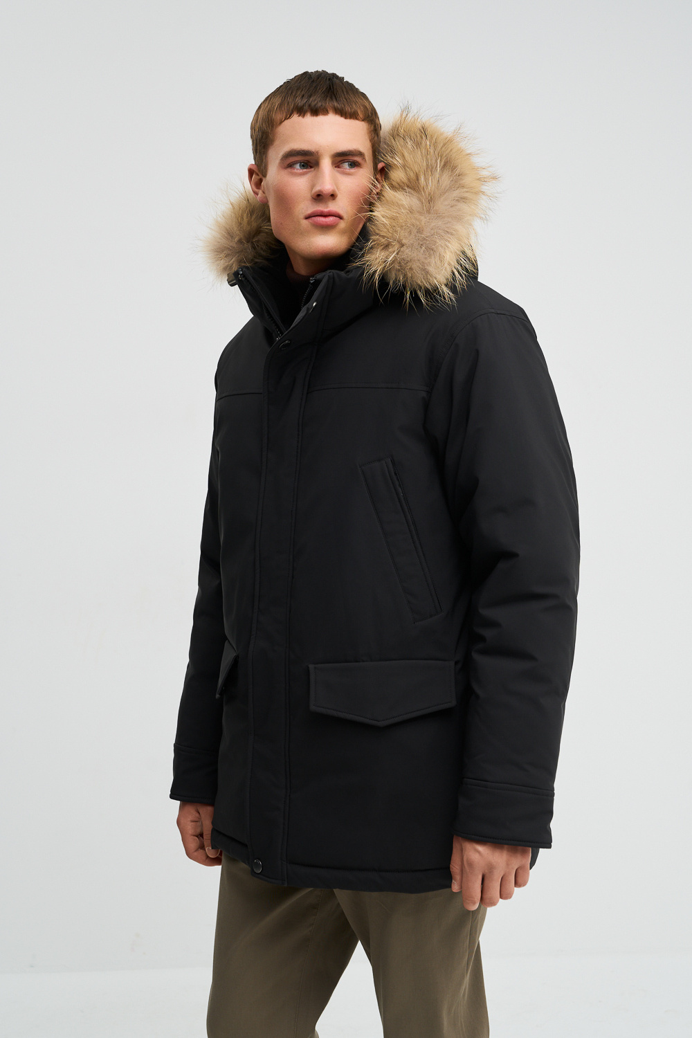 Купить Зимняя куртка с капюшоном