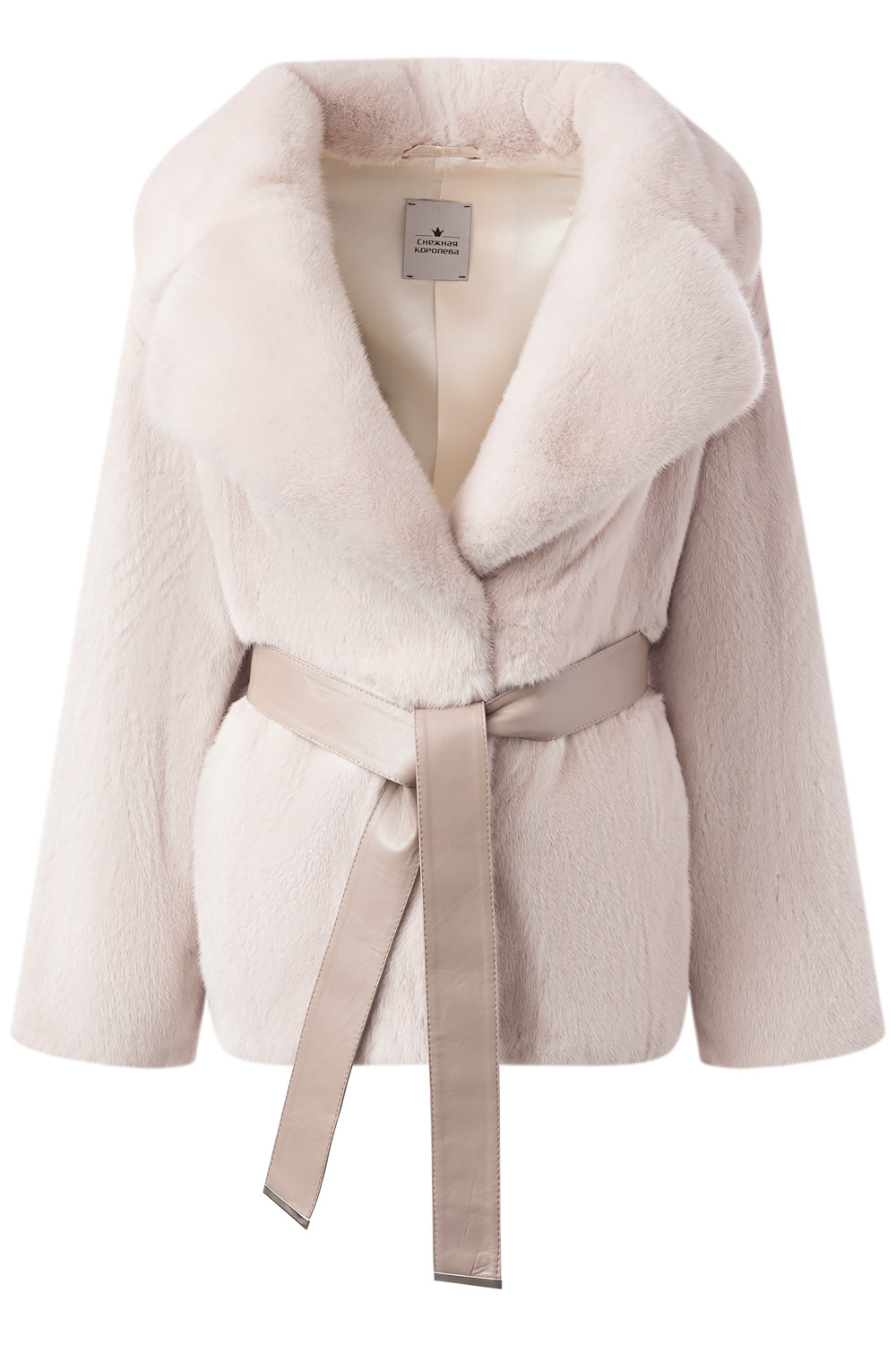 Шуба из аукционного меха норки Kopenhagen Fur Burgundy