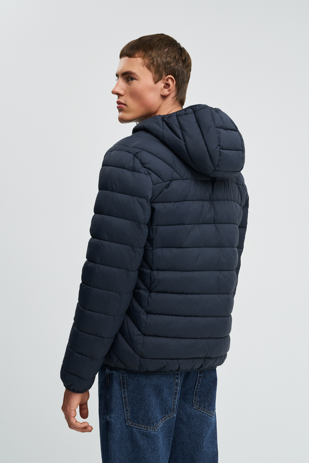 Утепленная куртка с капюшоном Urban Fashion For Men
