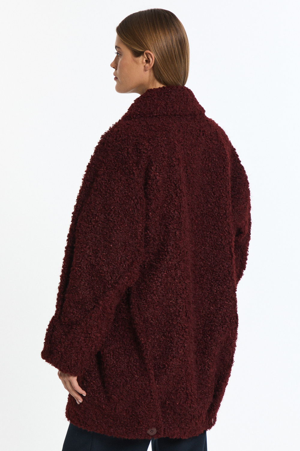 Шуба из искусственного меха Снежная королева collection 791170003 Бордовый