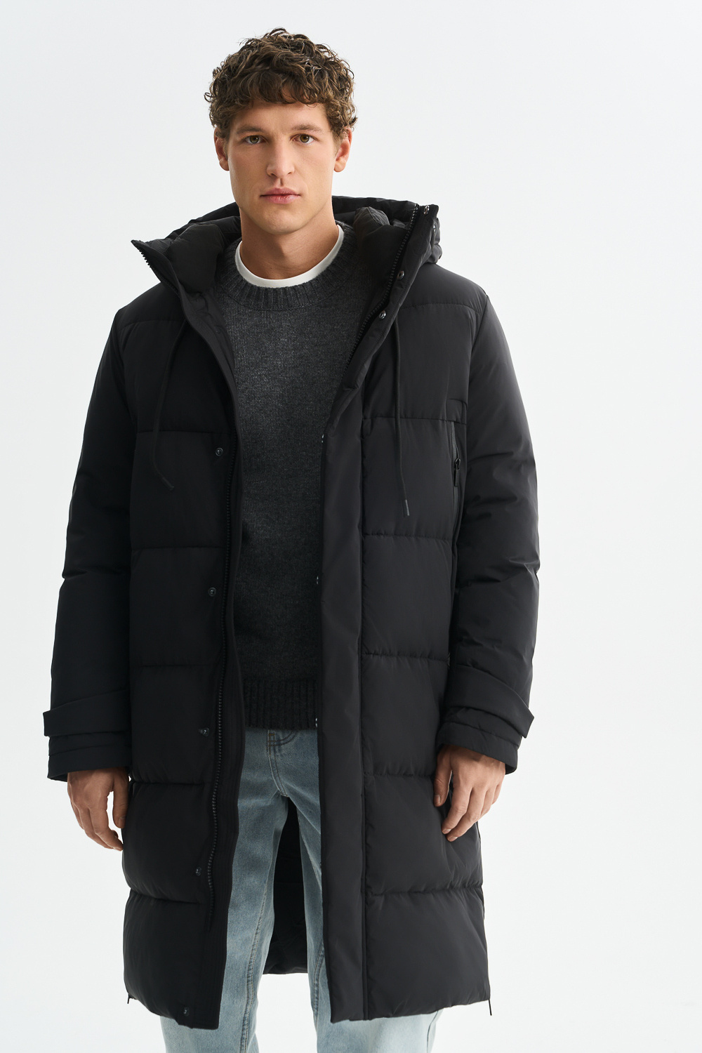 Зимняя куртка с капюшоном Urban Fashion For Men 790621003