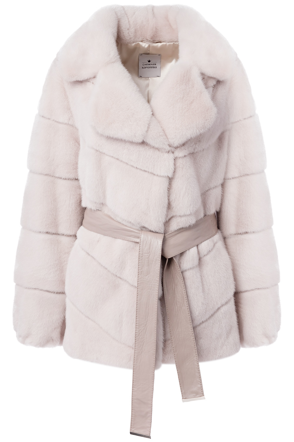 Шуба из аукционного меха норки Kopenhagen Fur Burgundy Снежная Королева 782225003
