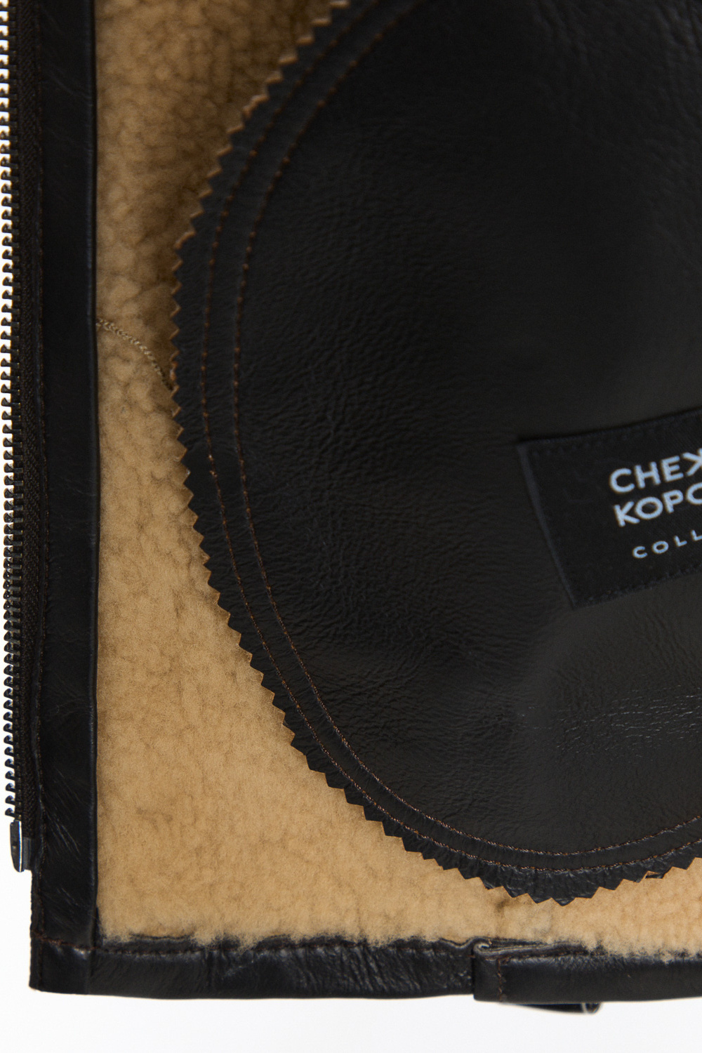 Дубленка из овчины Снежная королева collection