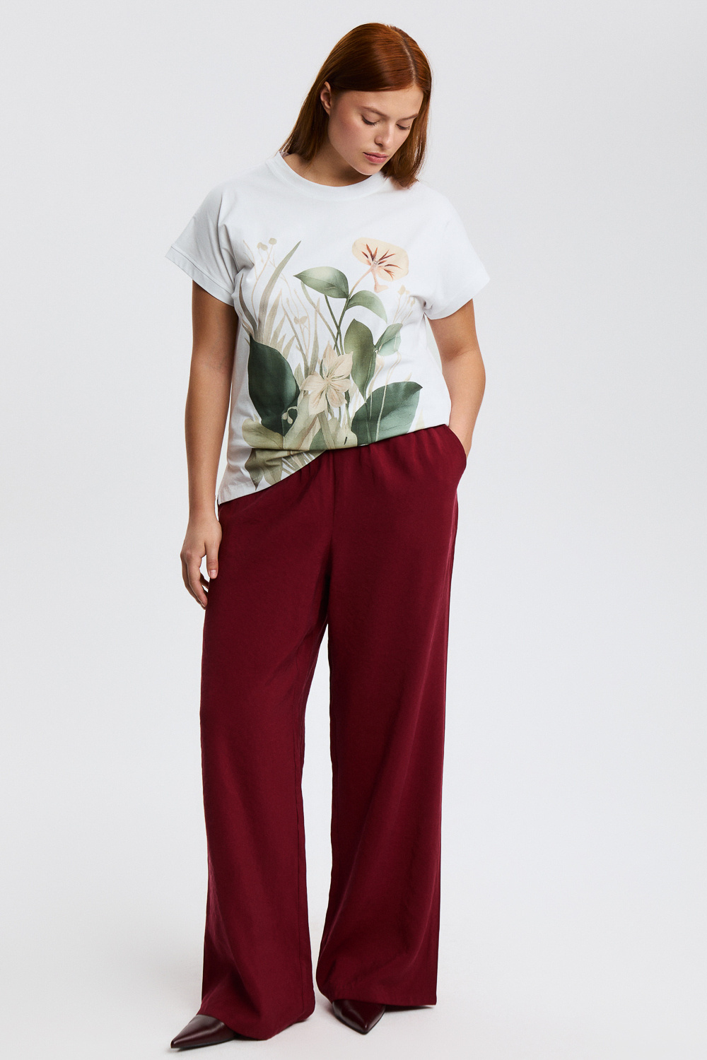 Широкие брюки Снежная Королева 816844003