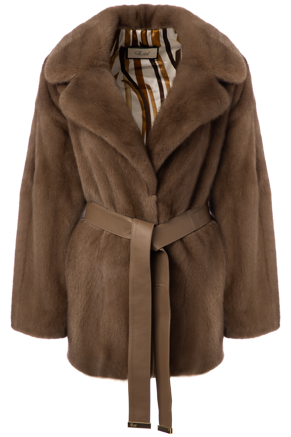 Шуба из аукционного меха норки Saga Furs