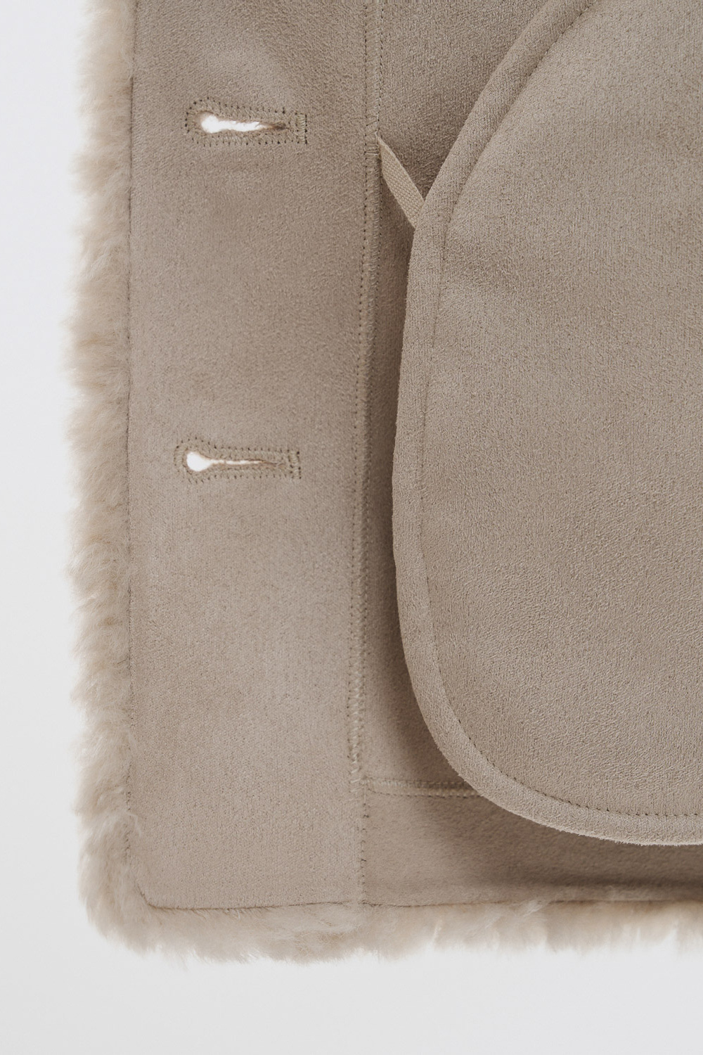Бомбер из меховой ткани 835600003