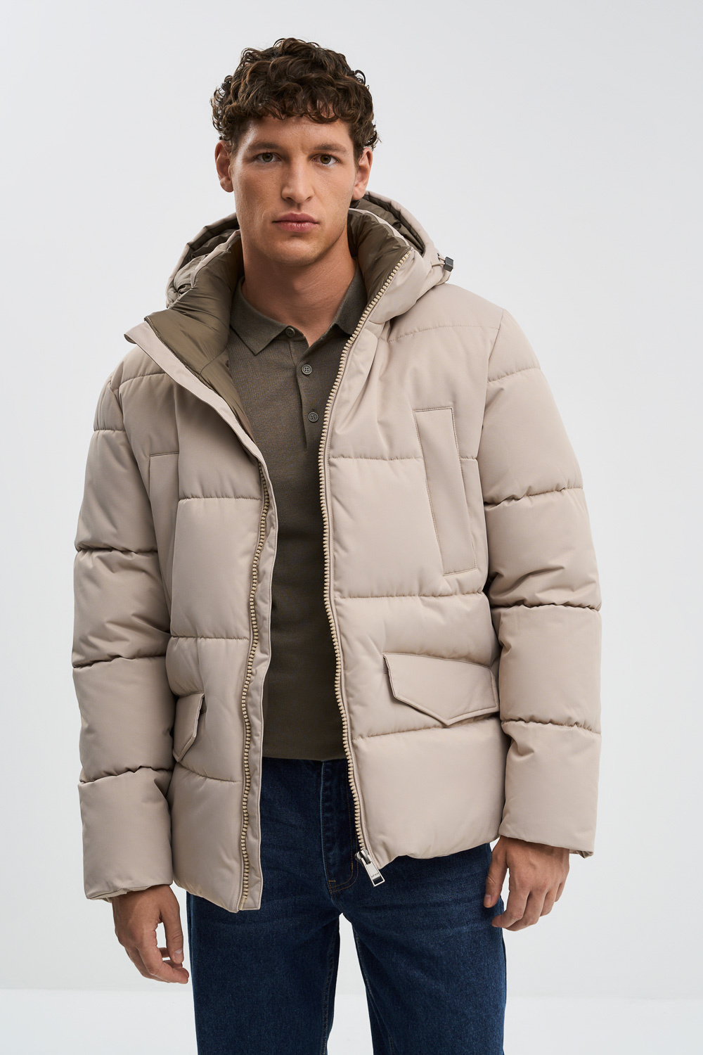 Зимняя куртка с капюшоном Urban Fashion For Men