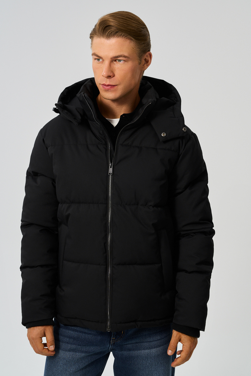 Зимняя куртка с капюшоном Urban Fashion For Men 794946003 Черный