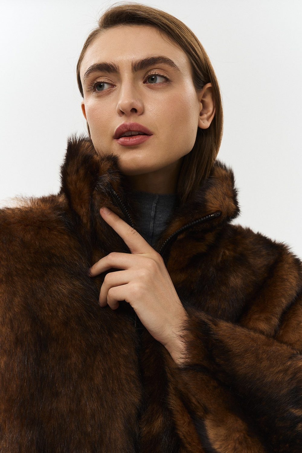 Дубленка из овчины Снежная королева collection