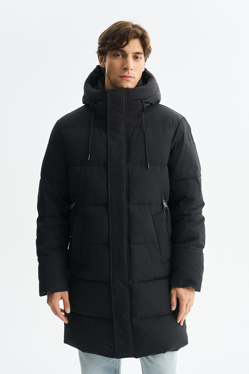 Зимняя куртка с капюшоном Urban Fashion For Men 797506003 Черный
