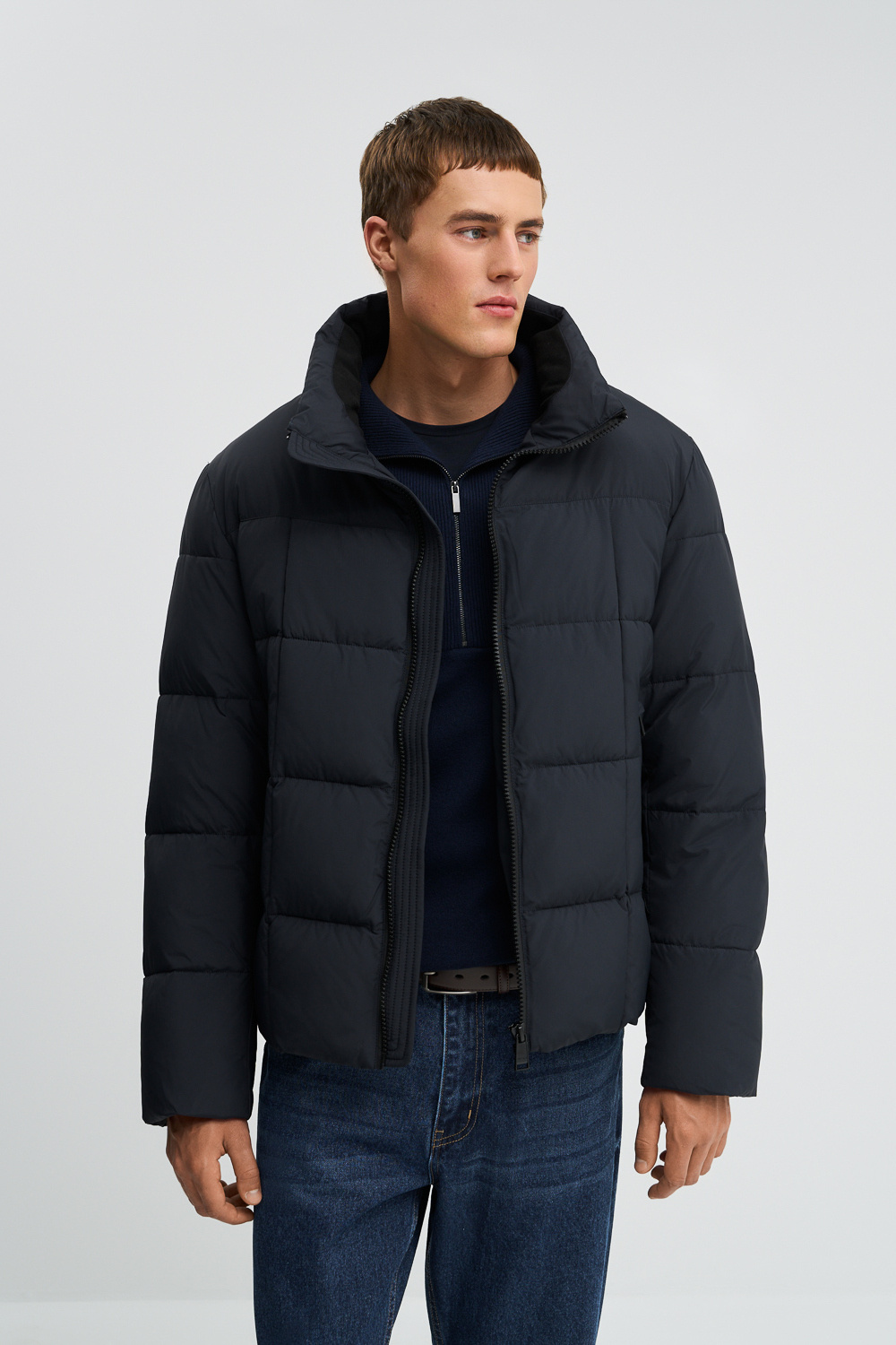 Стеганая зимняя куртка Urban Fashion For Men 780023003 Синий