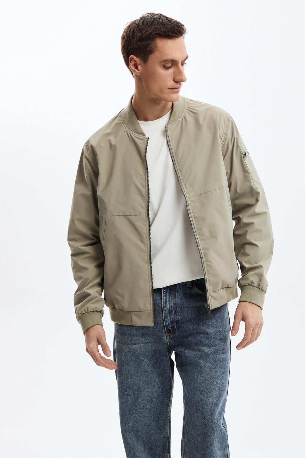 Бомбер Urban Fashion For Men 810170003 Зеленый