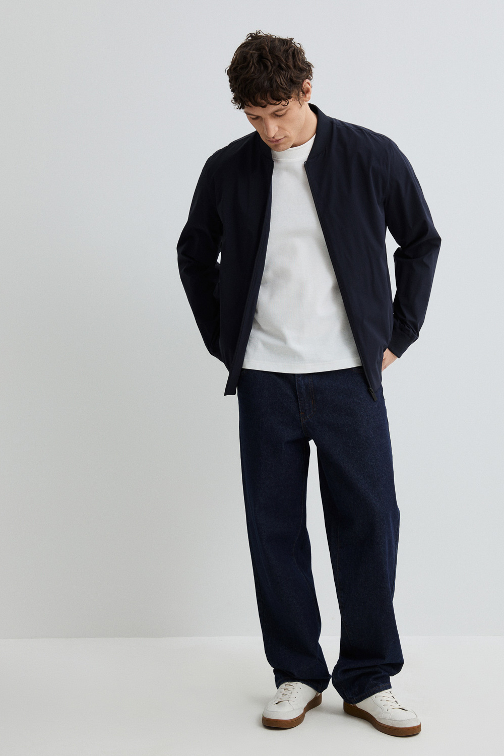 Бомбер Urban Fashion For Men 810201003 Синий