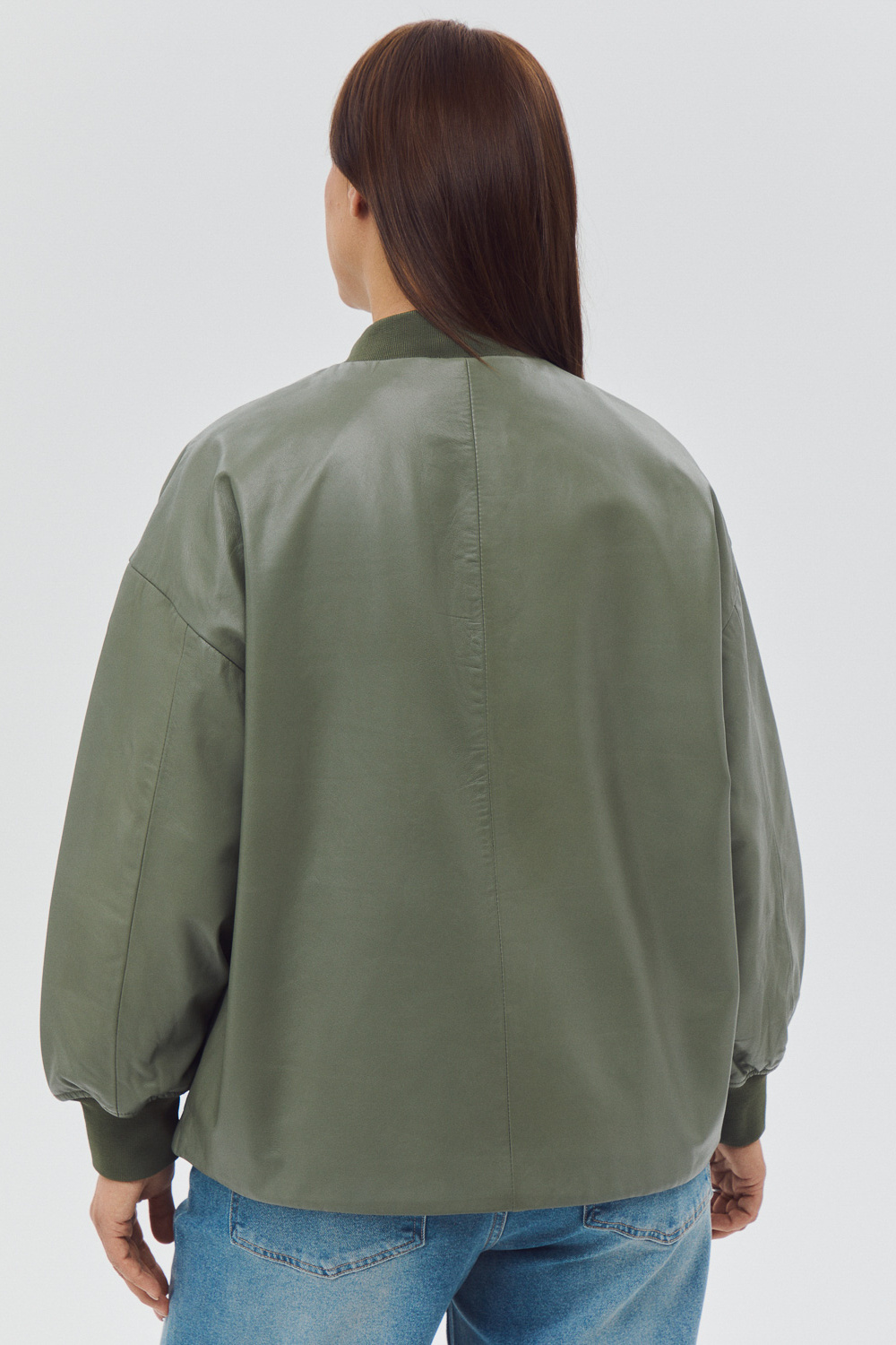 Купить Бомбер из натуральной кожи