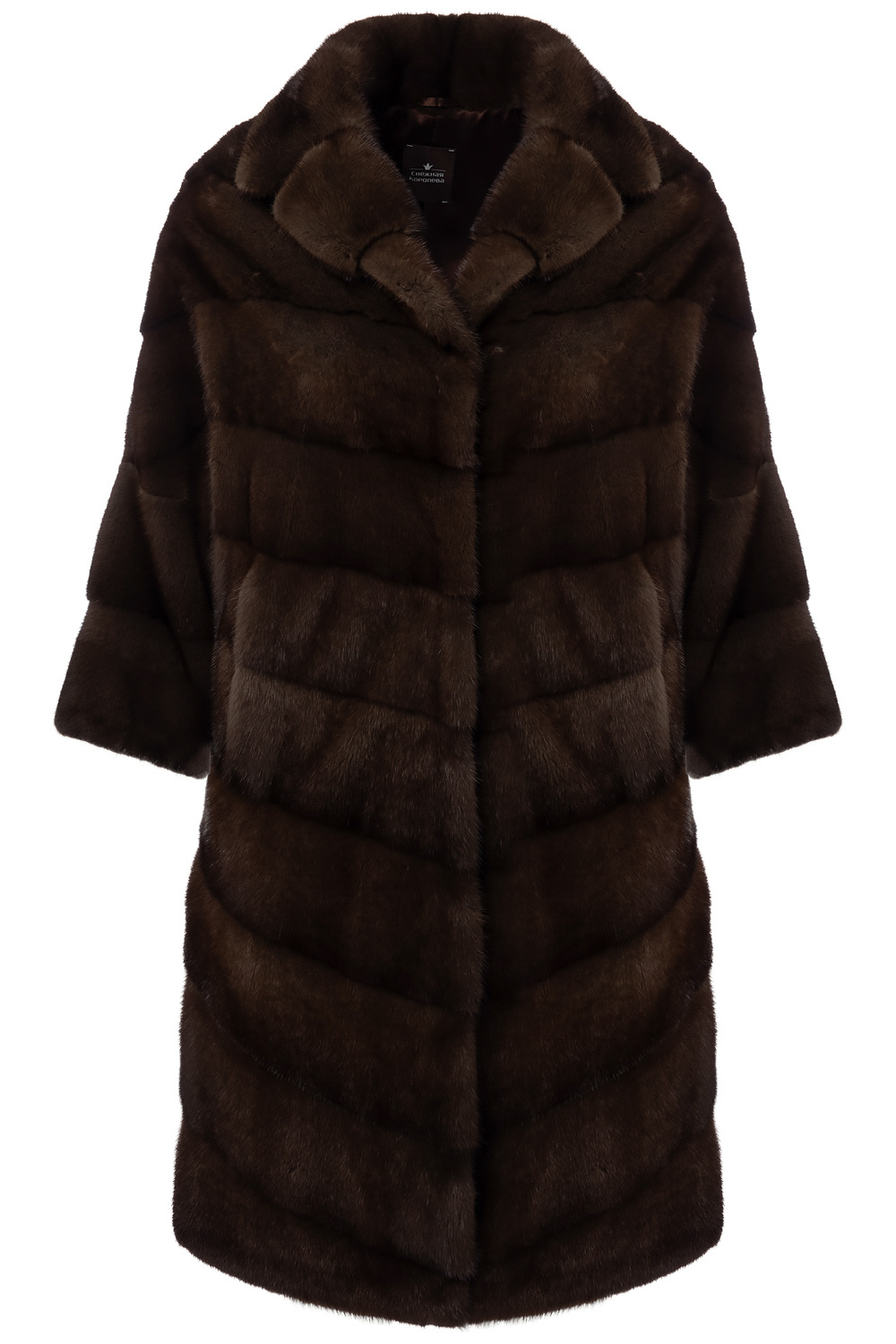 Шуба из аукционного меха норки Saga Furs