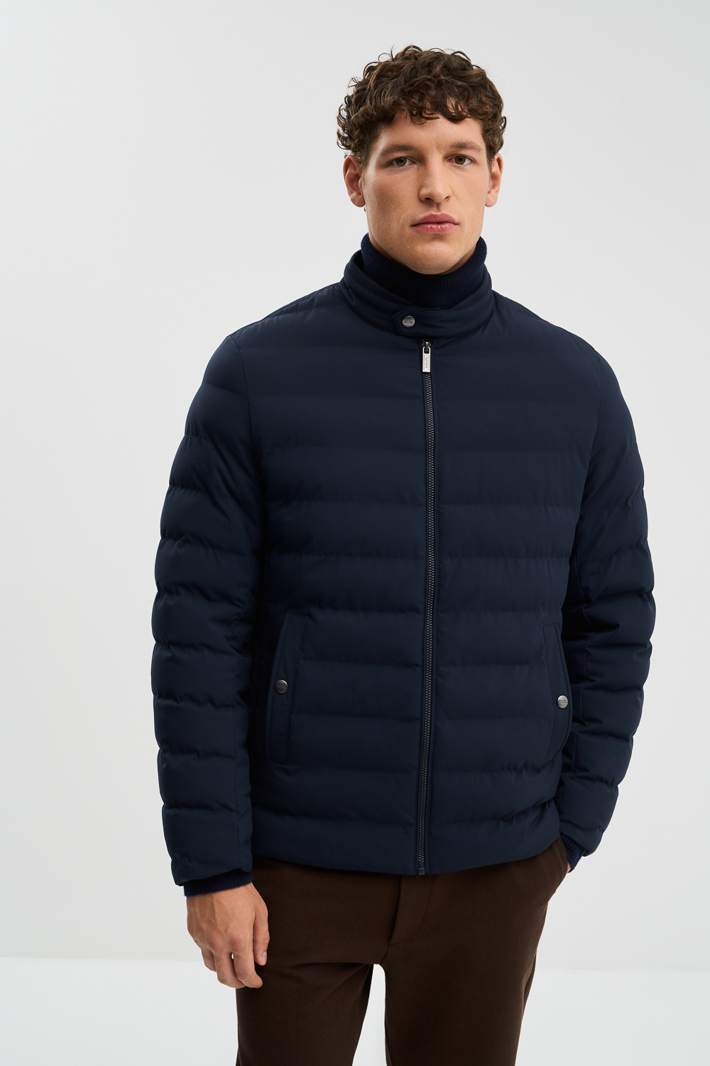 Стеганая куртка Urban Fashion For Men 772972003 Синий