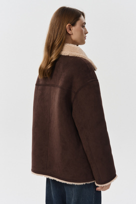 Купить Дубленка из искусственной замши