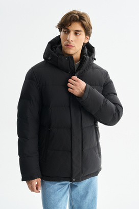 Зимняя куртка с капюшоном Urban Fashion For Men 793433003 Черный