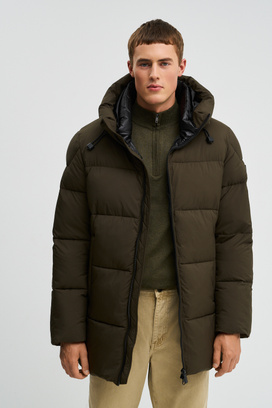 Зимняя куртка с капюшоном Urban Fashion For Men 787391003 Зеленый