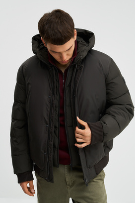 Зимняя куртка с капюшоном Urban Fashion For Men 778670003 Зеленый