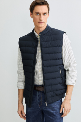 Утепленный жилет Urban Fashion For Men 809389003 Синий