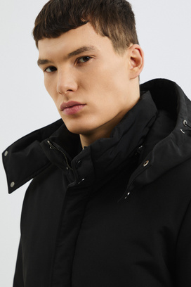 Утепленная куртка с капюшоном Urban Fashion For Men