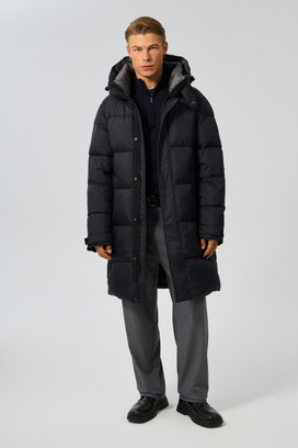 Зимняя куртка с капюшоном Urban Fashion For Men 780042003 Синий