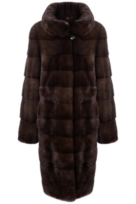 Шуба из аукционного меха норки Saga Furs