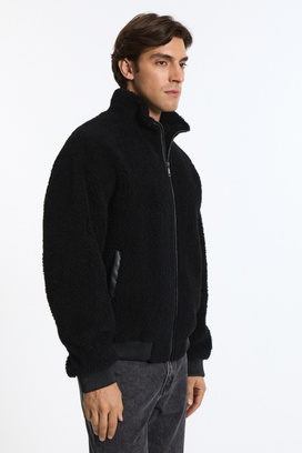Куртка из искусственного меха Urban Fashion For Men 796235003 Черный