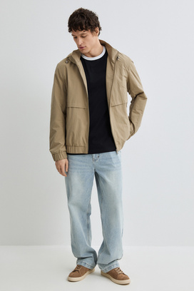 Ветровка с капюшоном Urban Fashion For Men 810547003 Зеленый