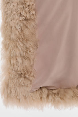 Шуба из овчины Снежная королева collection
