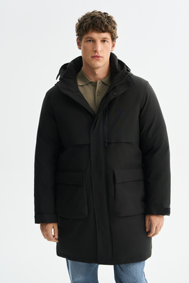 Зимняя куртка с капюшоном Urban Fashion For Men 775850003 Черный