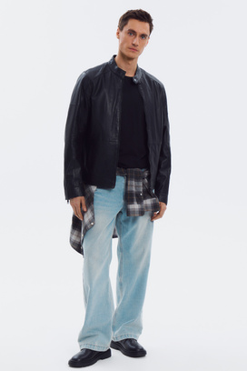 Куртка из натуральной кожи Urban Fashion For Men 801856003