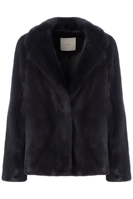 Шуба из аукционного меха норки Saga Furs 795525003