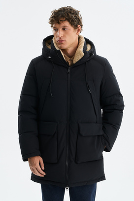 Зимняя куртка с капюшоном Urban Fashion For Men 793434003 Синий
