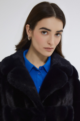 Шуба из аукционного меха норки Saga Furs Состав