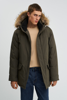 Зимняя куртка с капюшоном Urban Fashion For Men