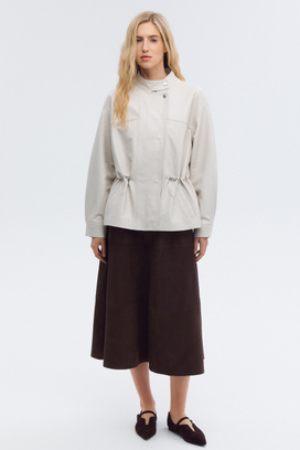 Куртка из натуральной кожи Снежная Королева