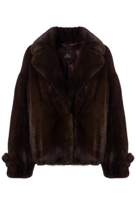 Шуба из аукционного меха норки Saga Furs